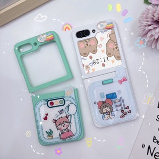 เคสป้องกันโทรศัพท์มือถือ แบบหน้าจอพับได้ สําหรับ Samsung zflip5 w23flip