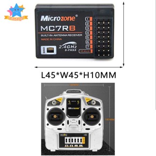 [Edstars] Mc6c วิทยุ 6 ช่องทาง พร้อมเสาอากาศรับสัญญาณ สําหรับโดรนบังคับ