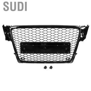 Sudi Qii lu For RS4 Style Front Grille  Sport Mesh Hood Grill