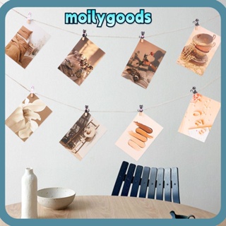 Moilyhd คลิปไม้ งานฝีมือ 10 ชิ้น / เซต DIY คลิปรูปภาพ