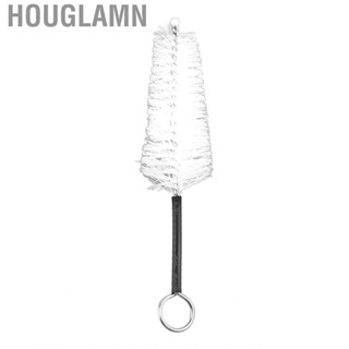 Houglamn Trumpet Cleaning Brush Metal Handle Mouthpiece Tool  Scratch Soft Fiber Damp Proof for Musical Instrument