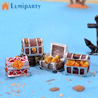 Lumiparty เหรียญทองเรซิ่น รูปการ์ตูนทะเลเมดิเตอร์เรเนียน ขนาดเล็ก ไม่ปลอดภัย สําหรับตกแต่งตู้ปลา