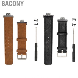 Bacony Leather Band Compatible For Watch FIT Replacement Strap NEW