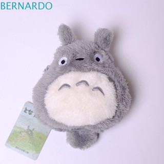 กระเป๋าสตางค์ กระเป๋าใส่เหรียญ ผ้ากํามะหยี่ขนนิ่ม ลายการ์ตูน Totoro น่ารัก ขนาดมินิ สําหรับเด็กผู้หญิง