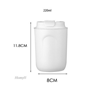 [Homyl1] แก้วกาแฟร้อน 7 ออนซ์ สําหรับเดินทาง เข้ายิม