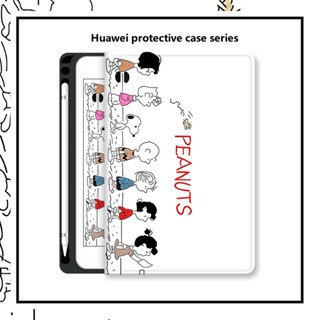 เคส พร้อมช่องใส่ปากกา สําหรับ Huawei Matepad 10.4 นิ้ว 2022 2020 T10s 10.1 T10 9.7 Huawei Matepad Pro 11 10.8 Air 11.5 2023 SE 10.4 T5 M5 Lite M6 8.4 นิ้ว