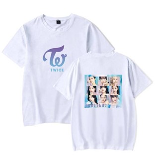 เสื้อยืดแขนสั้นลําลอง คอกลม ผ้าฝ้าย พิมพ์ลาย Kpop Twice Momo Sana Mina Lim Na Yeon Son Chae Youn Park Ji Hyo สําหรับผู้ชาย และผู้หญิง