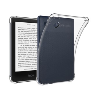 เคสแท็บเล็ต ซิลิโคนนิ่ม TPU แบบใส ป้องกัน 6 นิ้ว สําหรับ Kobo Clara 2E 2022 Libra 2