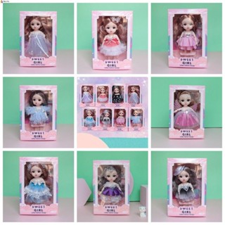 Leota BJD ตาตุ๊กตา 3D ข้อต่อขยับได้ 13 ข้อต่อขยับได้ DIY สําหรับเด็กอนุบาล