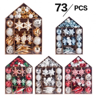 ⚡XMAS⚡1 Set × Christmas Decoration Balls Set Ornaments  Xmas Tree Hanging Pendant