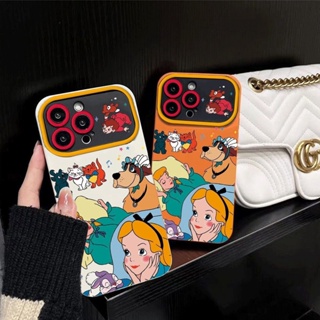 เคส iphone hone 7 8 plus 11 12 Pro Max iphoneX Xr Xs การ์ตูนเจ้าหญิงอลิซ เคสซิลิโคนนิ่ม