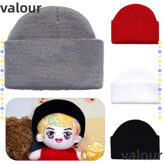 Valour หมวกตุ๊กตา ผ้าฝ้ายถัก หลากสี 20 ซม. DIY สําหรับเด็ก