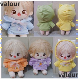 Valour เสื้อกันหนาว มีฮู้ด แฮนด์เมด สําหรับตุ๊กตา 1/12BJD 15 ซม.