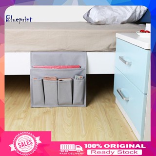 Blueprint กระเป๋าจัดเก็บรีโมตคอนโทรลโซฟา ที่พักแขน กันน้ํา 5 ช่อง สําหรับข้างเตียงนอน และอีสเตอร์