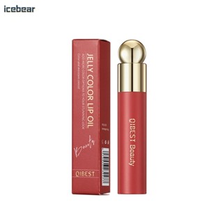 QIBEST Mirror Water Lip Glaze Long Lasting Lip Moisturizer พร้อมเอฟเฟกต์ไวท์เทนนิ่ง 6 สีสวยชุ่มชื้น 6 สี Mirror Water lip Gloss Glass lip เมคอัพ [icebear]