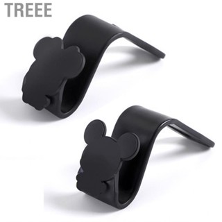 Treee Seat Hanger  Convenient Lasting Serving Car Headrest Hook Strong Bearing for