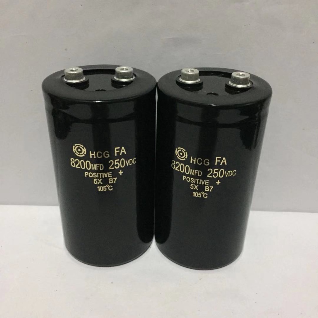 ✨ Hitachi 8200MFD250V 250V8200UF 200V สกรูตัวเก็บประจุไฟฟ้า 75 * 145 ปริมาณ