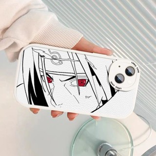 เคสโทรศัพท์มือถือหนังแกะ ซิลิโคนนิ่ม กันกระแทก ลายการ์ตูนนารูโตะ Uchiha Itachi สําหรับ vivo iqoo 9 10 NEO3 Z1 pro Z3I V11I 5 6 7SE