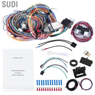 Sudi 20 Circuit Harness  Fuse Kit Wiring for  Car Accessory Fit FORD  CHEVY MOPAR