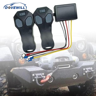 [Dovewill] รีโมตคอนโทรลไร้สาย พร้อมไฟแสดงสถานะ DC12V 24V กันน้ํา ติดตั้งง่าย สําหรับยานพาหนะ รถพ่วง SUV ATV