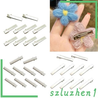 [Szluzhen1] กิ๊บปากจระเข้ แบบแบน DIY 10 ชิ้น