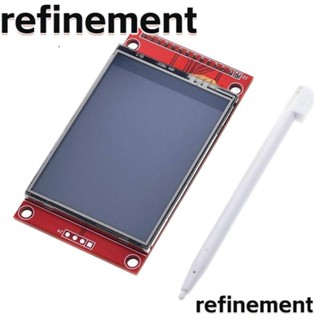 Refinement แผงหน้าจอสัมผัส LCD ความถี่สูง STM32 5V 3.3V 2.4 นิ้ว SPI TFT ILI9341 พร้อม PCB LCD Arduino