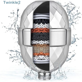 Twinkle เครื่องกรองน้ํา ทําความสะอาดผิว กําจัดคลอรีนตกค้าง สําหรับน้ํากระด้าง