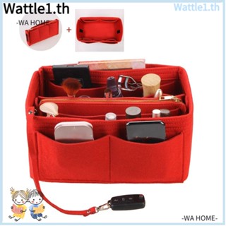 Wttle กระเป๋าเครื่องสําอาง ผ้าสักหลาด หลายยี่ห้อ เหมาะกับการเดินทาง