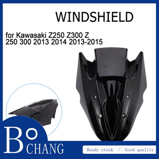 กระจกหน้ารถจักรยานยนต์ อุปกรณ์เสริม สําหรับ Kawasaki Z250 Z300 Z 250 300 2013 2014 2013-2015