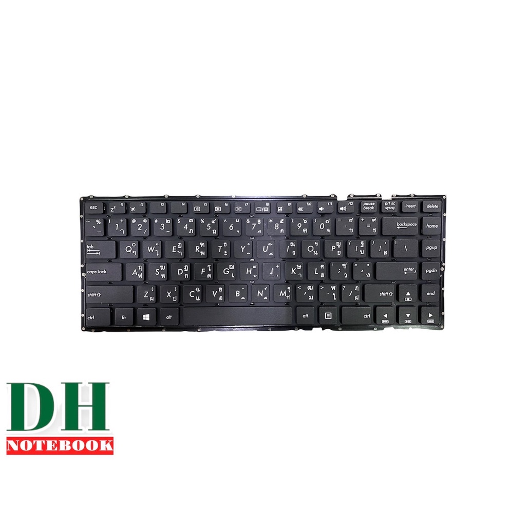 แป้นพิมพ์ คีย์บอร์ดโน๊ตบุ๊ค Asus K401 Laptop Keyboard
