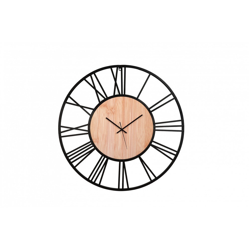 LOCAL789-COZY นาฬิกาแขวนติดผนัง รุ่น AUSTIN ขนาด 80x80x4.2 ซม. สีดำ ร้านอยู่ในไทย