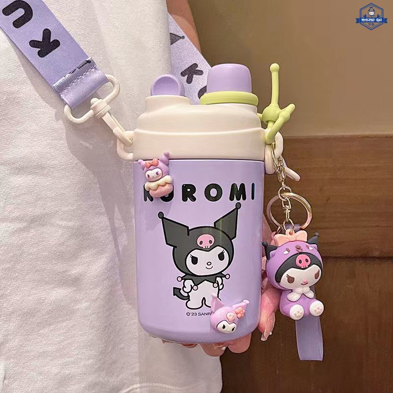 Sanrio กระติกน้ําร้อน สเตนเลส 316 ลาย Cinnamoroll Kuromi Melody น่ารัก ความจุเยอะ แบบพกพา 520 มล.