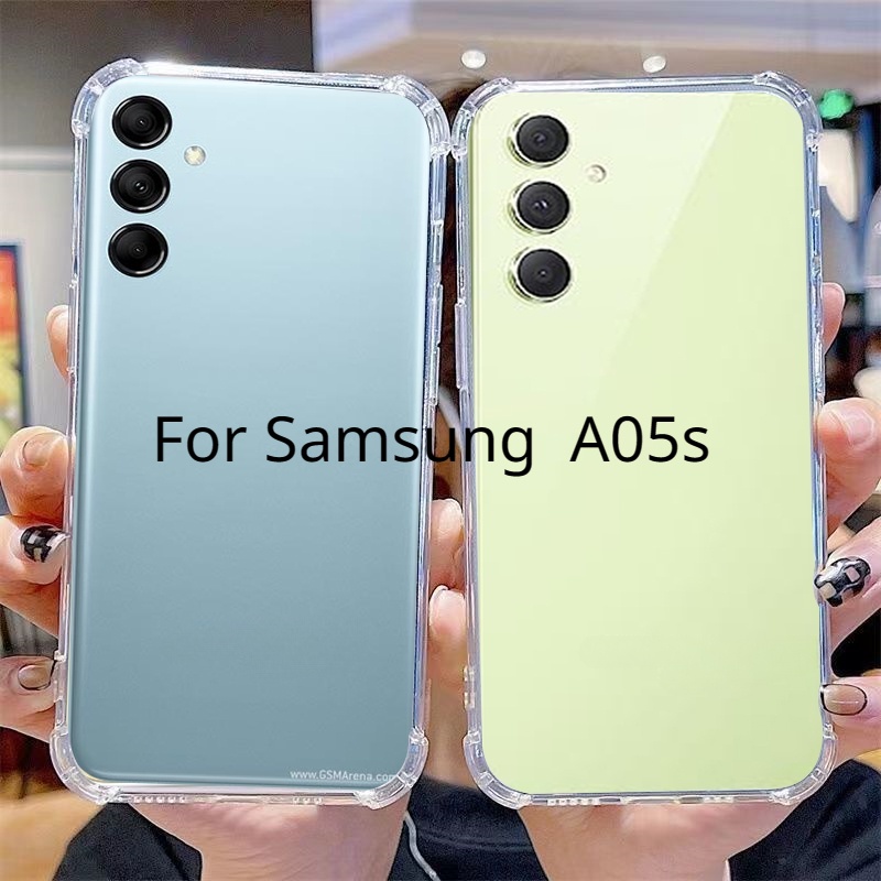 เคสโทรศัพท์มือถือแบบนิ่ม TPU ใส กันกระแทก สําหรับ Samsung Galaxy A05 s A05s A 05s A15 A25 A35 A55 A 15 A 25 4G 5G 2023