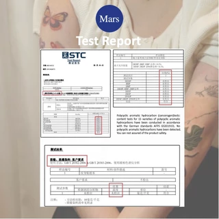 Mars Tattoo"Eight Cats" รอยสักชั่วคราว รอยสักปลอม Meme น่ารัก ลูกแมวน่ารัก กันน้ํา ลุครอยสักแท้ สีสันสดใส ทาง่ายและลบ CSX062