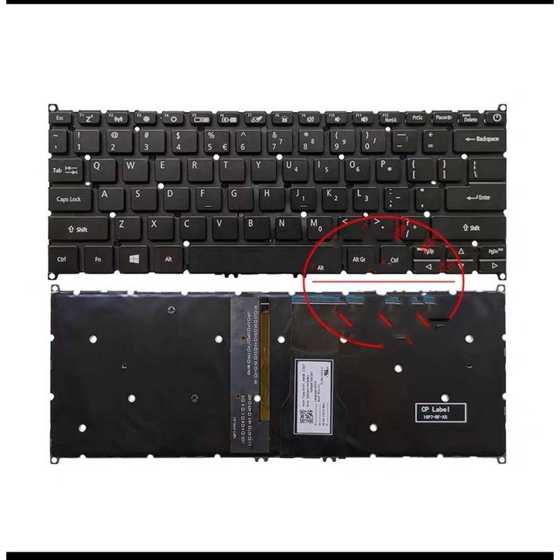 14.0 Acer Aspire 3 A314 A314-22 A314-35 N20Q1 แป้นพิมพ์แล็ปท็อป