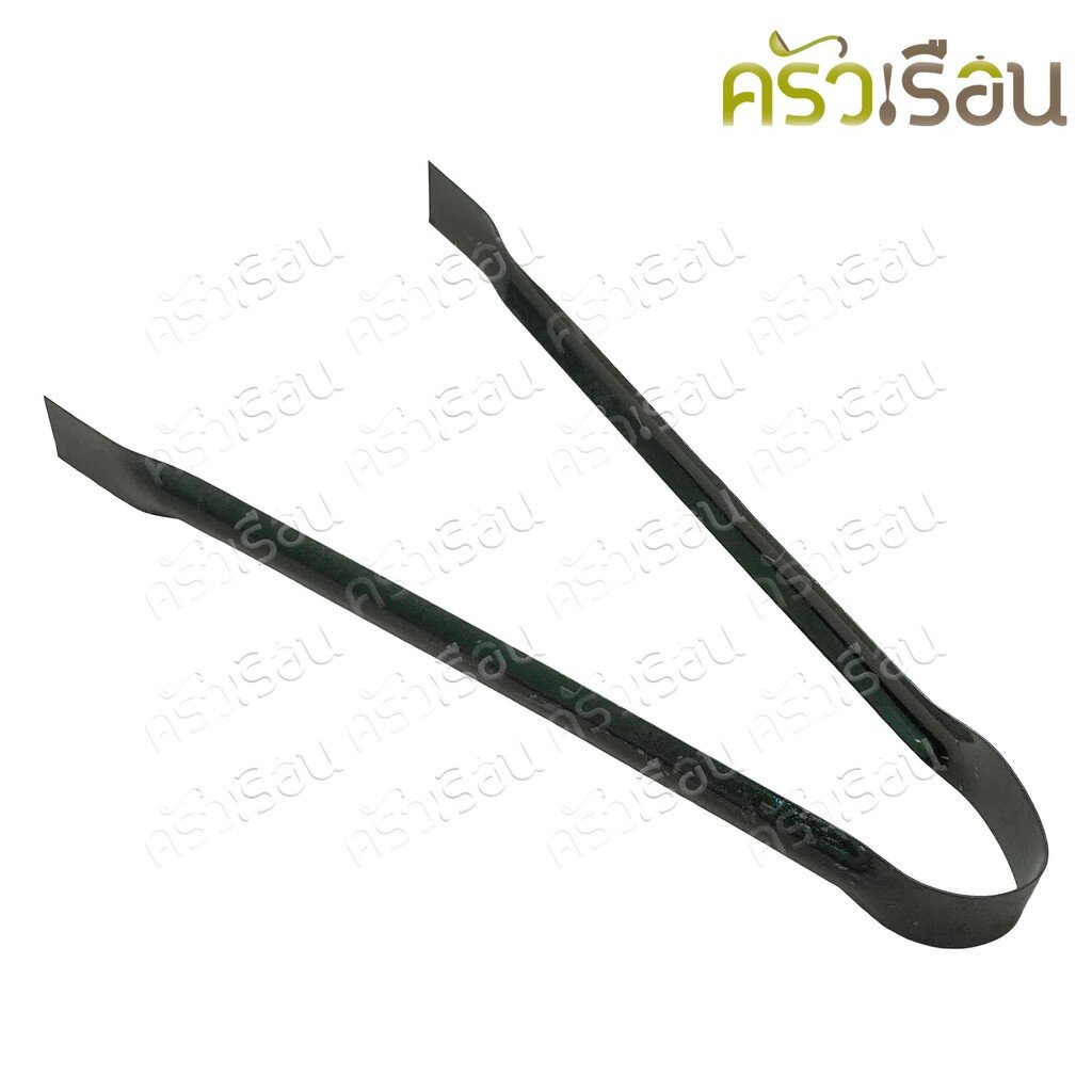 ตราสามดาว ที่คีบถ่าน คีบถ่าน ปากเป็ด เบอร์ 3 ขนาด 39.5 x 3 ซม. คีบขยะ เหล็กชุบ สีลอกเป็นปกติ