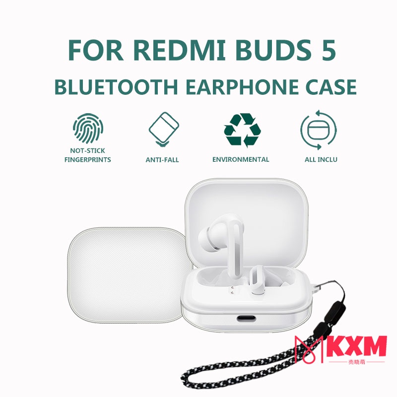AG02 redmi buds 5 case / XIAOMI AIR3 SE tpu transparent Case  Dust-proof Protective Case for buds 5 