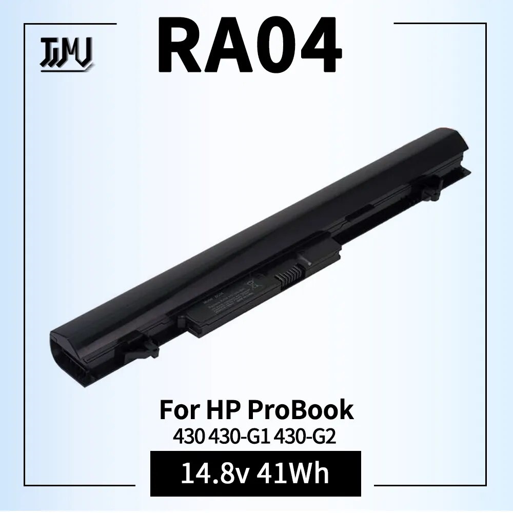 แบตเตอรี่แล็ปท็อป RA04 708459-001 New     HP ProBook 430 430-G1 430-G2 Notebook [ 14.8V 2600MAH Black ]