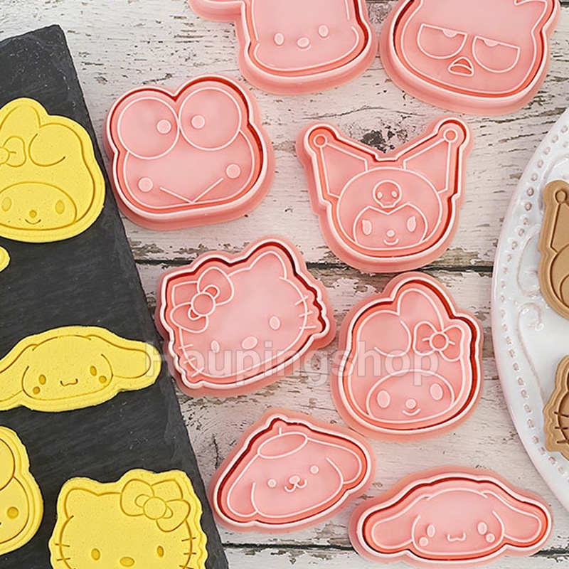 แม่พิมพ์ตัดคุกกี้ บิสกิต ลายการ์ตูน Sanrio ไดโนเสาร์ โปเกมอน 3D DIY สําหรับทําเบเกอรี่ คุกกี้ ฟองดองท์