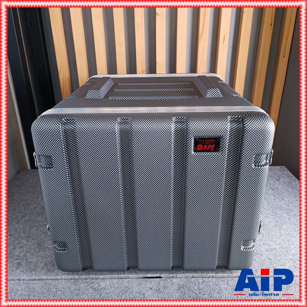 KEVLAR NPE RC ABS8UL ลึก19นิ้ว RACK ABS 8U 19นิ้ว แร็คเครื่องเสียง กล่องเก็บเครื่องเสียง แร็คABS แร็ค เครื่องเสียง เอ…