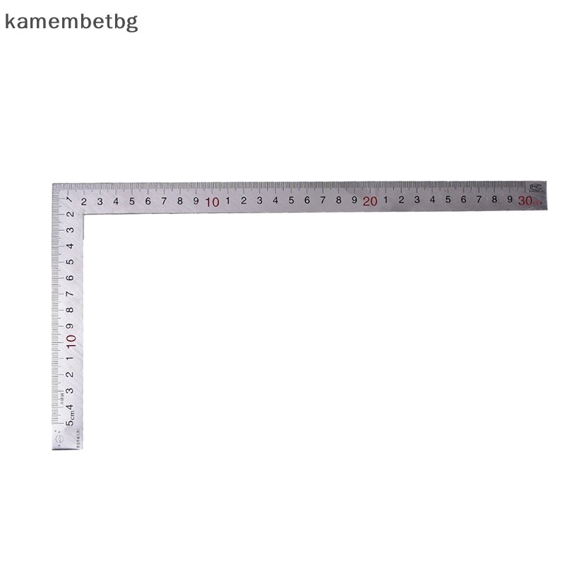 Kamembetbg ไม้บรรทัดสเตนเลส สเกล 90 องศา สเกล 15x30 ซม. - รูปที่ 7