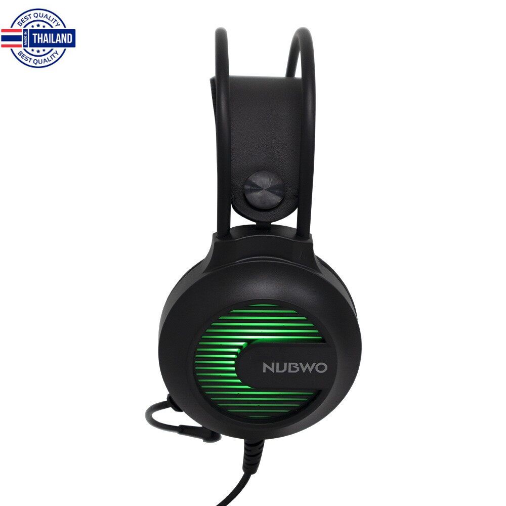 หูฟังเกมมิ่ง Nubwo N2 PRO Gaming Headset หูฟัง ไฟ LED 7 สี หูฟัง Stereo ประกันศูนย์ 1 year