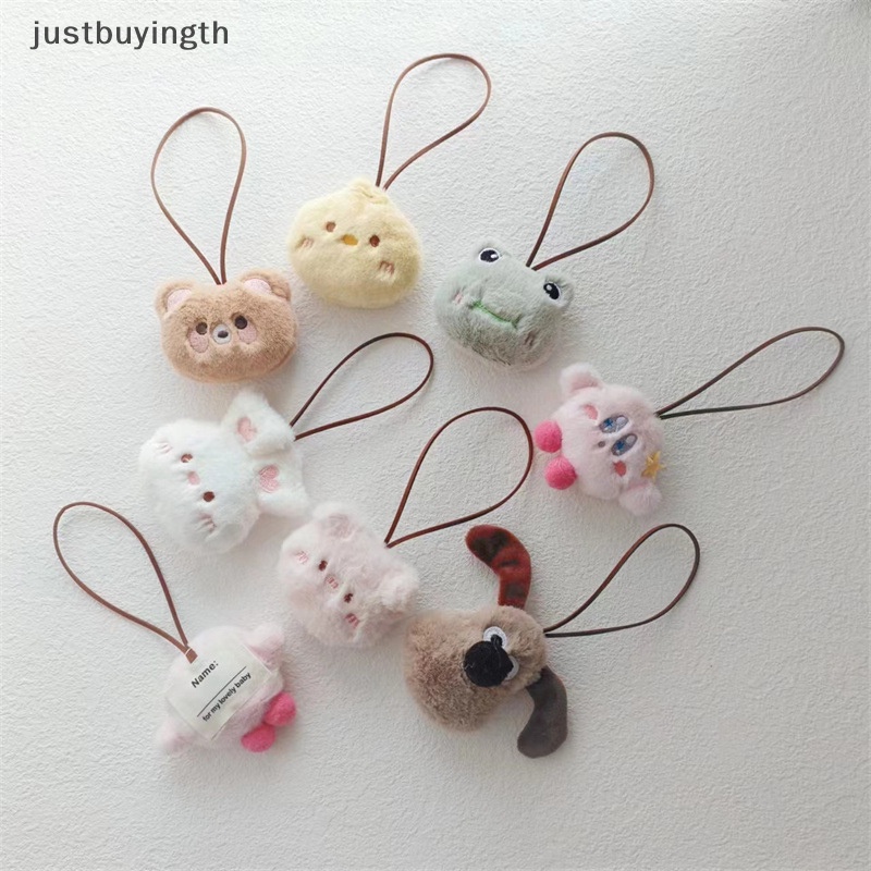 [JBTH] พวงกุญแจ จี้ตุ๊กตาการ์ตูนสัตว์ กบ หมีน่ารัก ป้องกันการสูญหาย สําหรับเด็ก [JB]