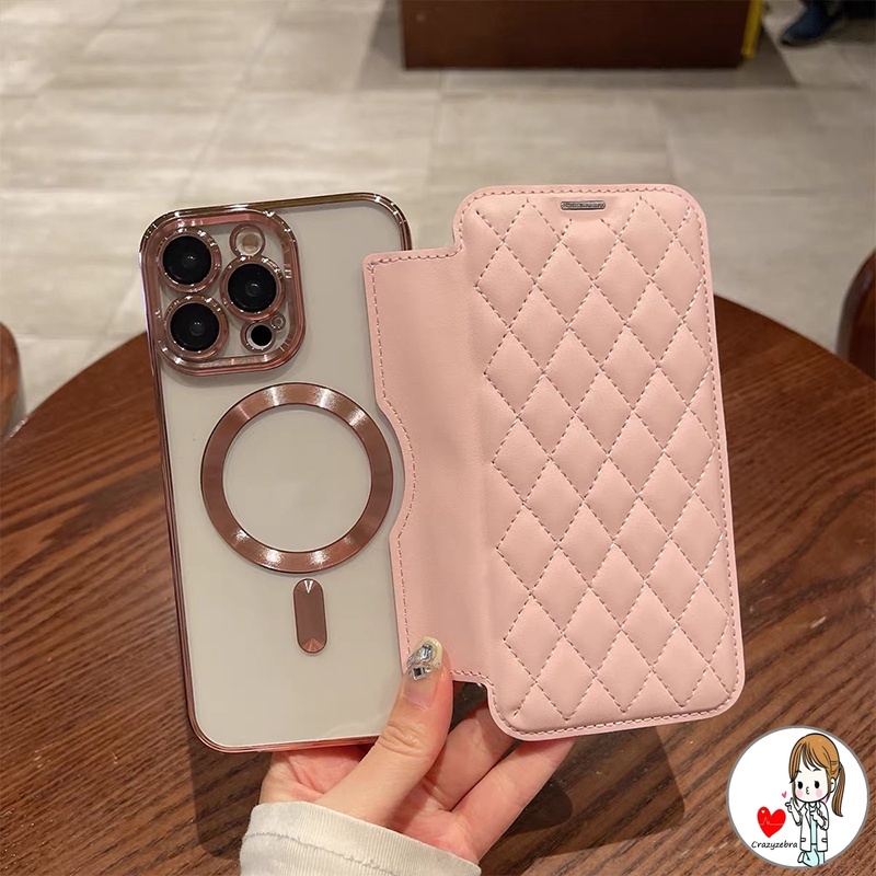 เคสโทรศัพท์มือถือหนัง แบบฝาพับแม่เหล็ก พร้อมช่องใส่บัตร และแหวนแม่เหล็ก หรูหรา สําหรับ IPhone 14 Pro Max 13 11 12 Pro Max 14 Plus Promax ราคา ถูกที่สุด ดีลบีเคเค แกลเลอรีภาพที่ 3