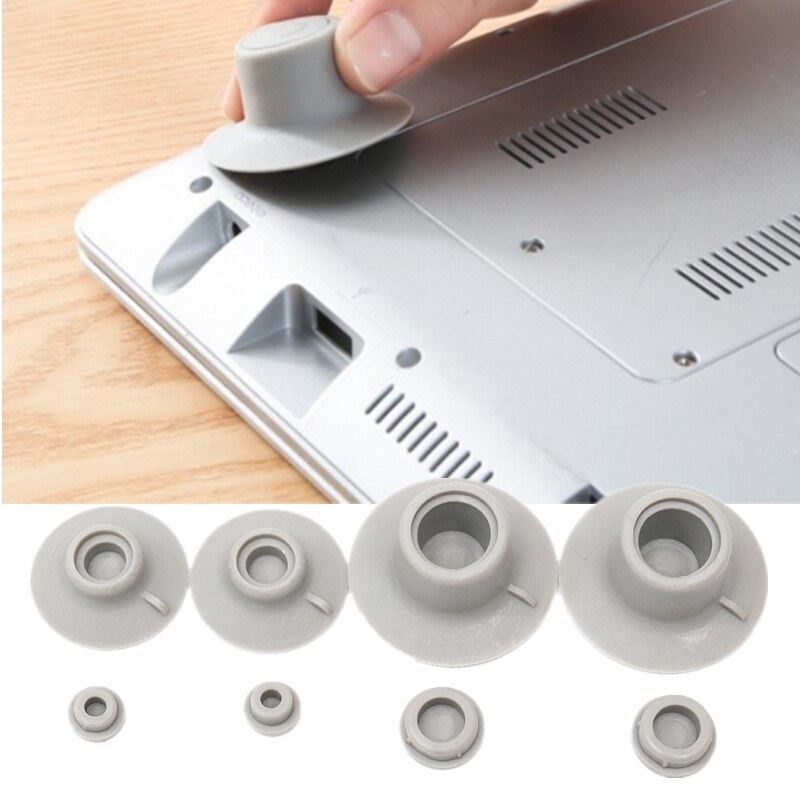 ขารองโน๊ตบุ๊ค แบบPVC นิ่ม กันลื่นสําหรับโน๊ตบุ๊ค คอมพิวเตอร์ เพิ่มความสูงเพื่อระบายความร้อน  รุ่น1978 - รูปที่ 5