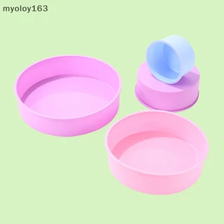 Myoloy 1 ชิ้น แม่พิมพ์ซิลิโคนทรงกลมขนาดเล็กสำหรับอบเค้ก ทำมูส ฟองดอง ขนมอบ ขนมหวาน เยลลี่ อุปกรณ์ครัว TH