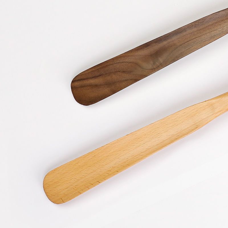 ♚แตรรองเท้า♚ ไม้เนื้อแข็งด้ามยาวย่างรองเท้าวอลนัทสีดําขยาย แตรรองเท้า หญิงตั้งครรภ์สวมใส่รองเท้ายาวพิเศษรองเท้ายกครัวเรือนรองเท้าปั๊ม - รูปที่ 6