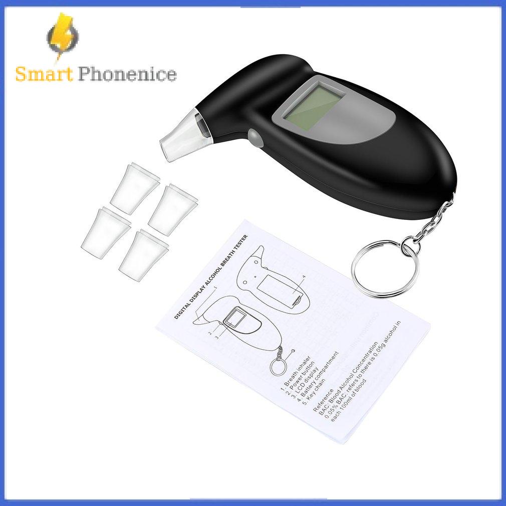 SMRTDigital Alcohol Breath Tester Analyzer Detector Professional Alcohol Tester