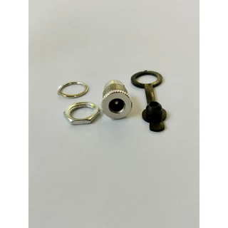 Jack DC 5.5x2.1mm Female ตัวเมีย แจ๊คดีซี พร้อมจุกยางกันฝุ่น สแตนเลส ทนกระแสสูงกว่าตัวพลาสติก มีจุกยางกันน้ำ ราคาต่อ ...
