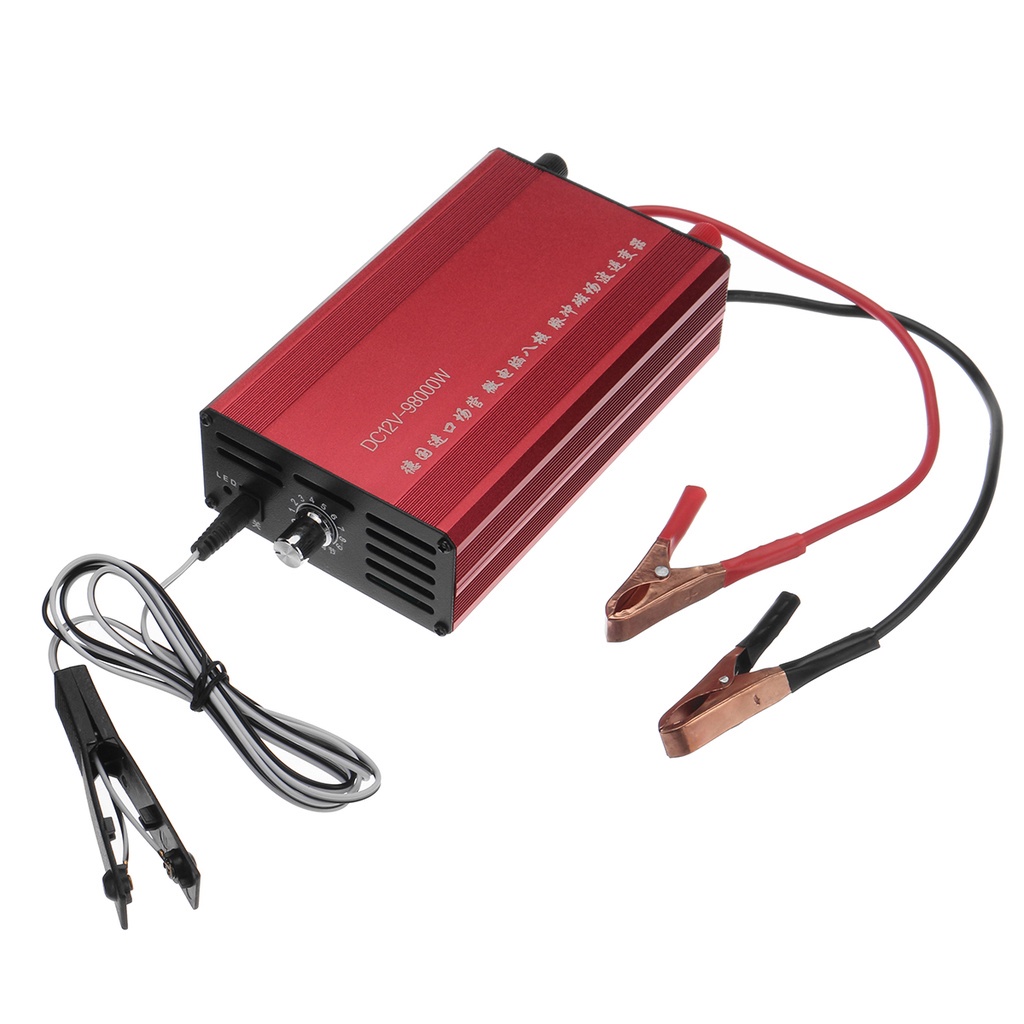 อัลตราโซนิกอินเวอร์เตอร์ 98000W DC 12V สีน้ำเงินเครื่องตกปลาไฟฟ้าอัลตราโซนิกอินเวอร์เตอร์เครื่องตกปลาฟิชเชอร์พลังงานสูง
